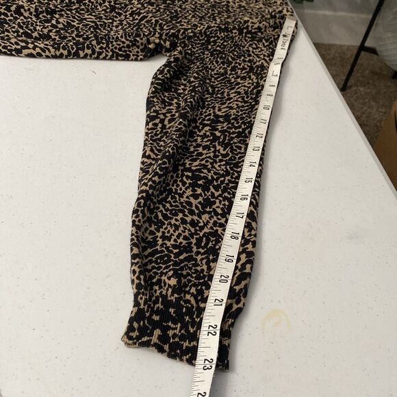 Lane Bryant Animal Print Button Front Sweater Cardigan Long Sleeve Size 18/20 - Picture 12 of 14